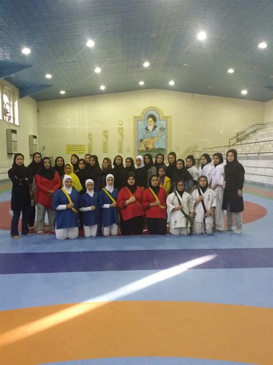 پایان رقابت های کشتی آلیش بانوان قهرمانی باشگاههای خوزستان / اهواز :