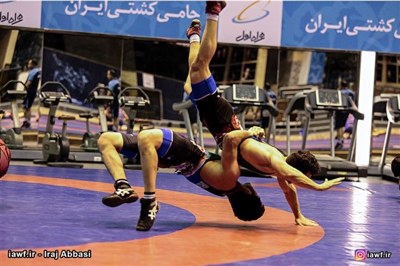اردوی تیم ملی کشتی فرنگی نیروهای مسلح / تهران :