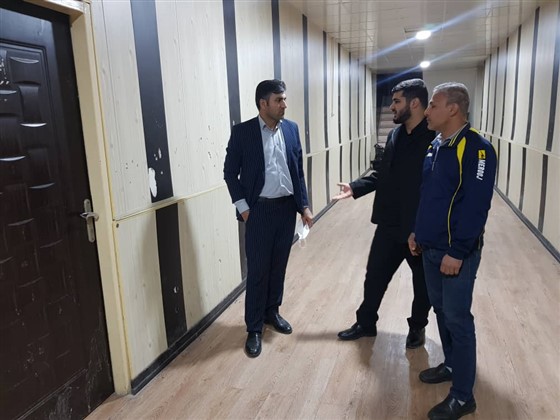 روز گذشته و با حضور جمال پور سرپرست هیئت کشتی خوزستان :