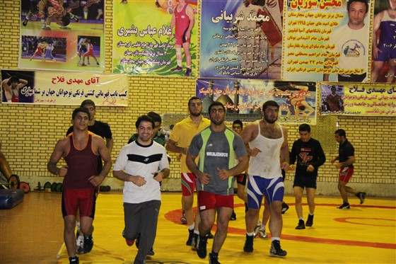 اردوی تیم ملی کشتی فرنگی جوانان :