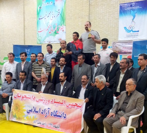 پنجمین دوره کشتی فرنگی المپیاد دانشجویان دانشگاههای آزاد سراسر کشور/ نجف آباد :
