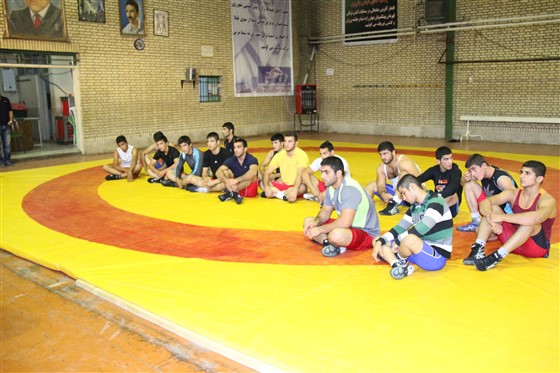 اردوی تیم ملی کشتی فرنگی جوانان :