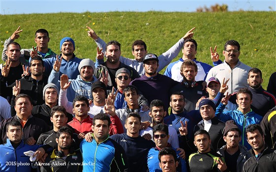 اردوی تیم ملی کشتی فرنگی بزرگسالان :