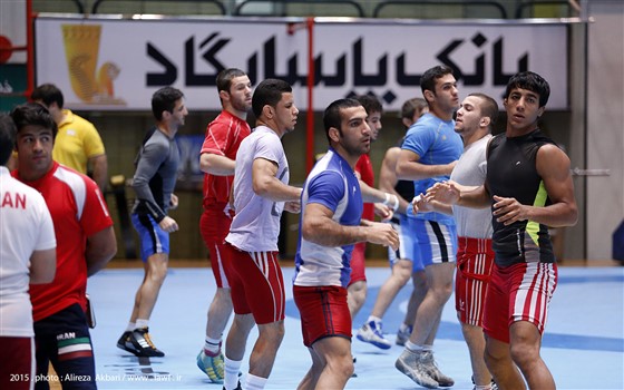 اردوی تیم ملی کشتی فرنگی بزرگسالان :