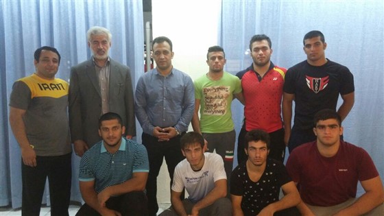 اردوی تیم ملی کشتی فرنگی جوانان / تهران :