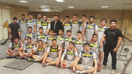 اردوی تیم ملی کشتی فرنگی جوانان /تهران :