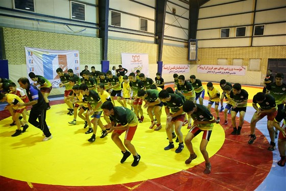 اردوی تیم ملی کشتی فرنگی خردسالان و نونهالان (پایه)استان خوزستان / امیدیه :