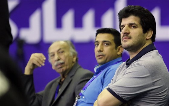 حضور رسول خادم رئیس فدراسیون کشتی در خوزستان :