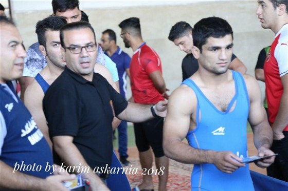 اردوی تیم ملی کشتی فرنگی امید / تهران: