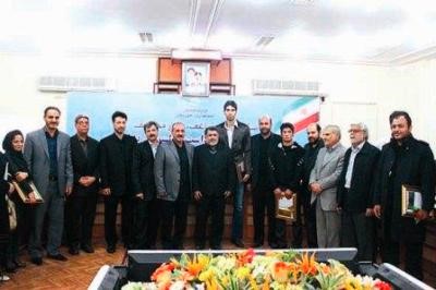 مراسم تقدیر از نمایندگان خوزستان در بازیهای آسایی :