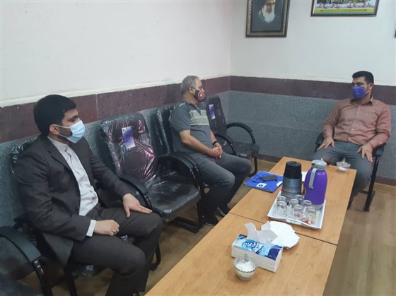 صبح امروز و در محل سازمان بسیج ورزشکاران استان خوزستان: