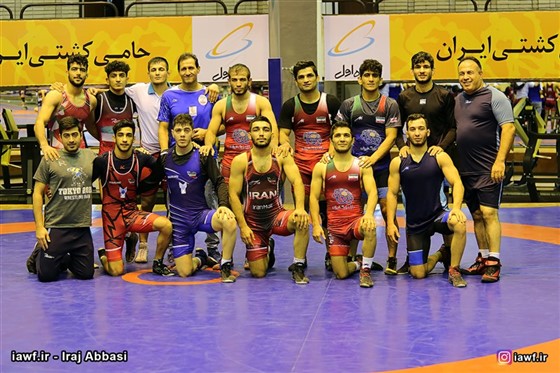 اردوی تیم ملی کشتی فرنگی بزرگسالان :
