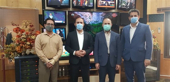 روز گذشته و در محل صدا و سیمای مرکز خورستان :