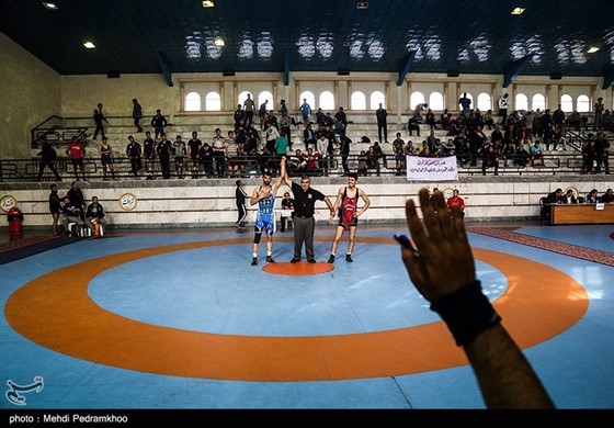 رقابت های کشتی فرنگی عمومی نوجوانان باشگاههای خوزستان(( گرامیداشت شهید کشتی گیر محمدرضا فردچیان)) / اهواز :