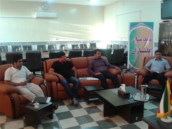 با حضور رئیس ، دبیر ، کلیه اعضاء و اردوان صاحب داور ارشد کشورمان :