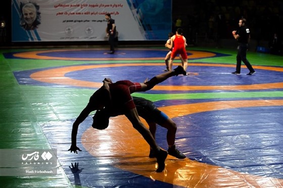 رقابت های کشتی فرنگی جوانان قهرمانی کشور / تهران :