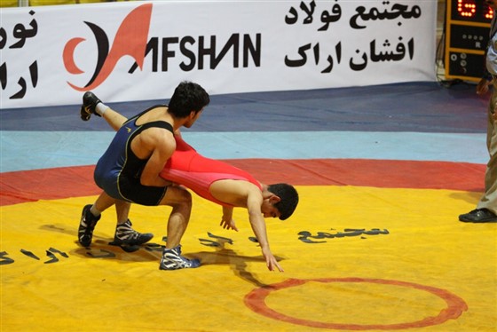 مرحله اول انتخابی تیم ملی کشتی فرنگی بزرگسالان /تهران: