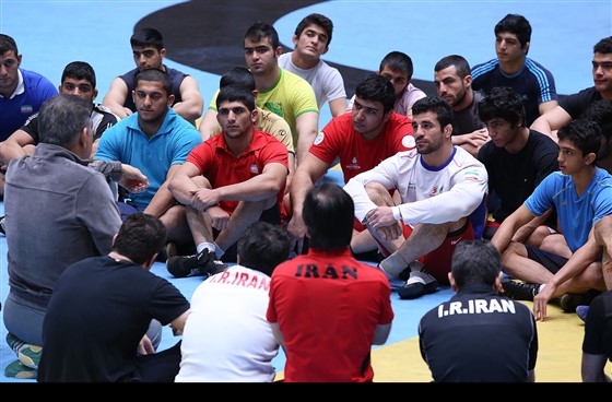 پیکارهای کشتی فرنگی جام جهانی / تهران :