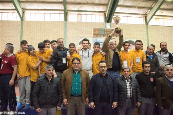 کشتی آزاد نوجوانان قهرمانی کشور گروه ((ج)) استان خوزستان / آبادان :