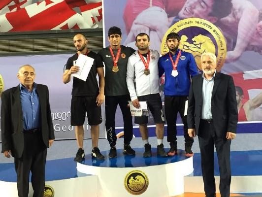 پایان رقابت های بین المللی جایزه بزرگ گرجستان کشتی آزاد و فرنگی گرجستان :