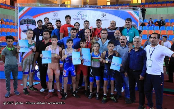 کشتی فرنگی نونهالان قهرمانی کشور / تبریز :