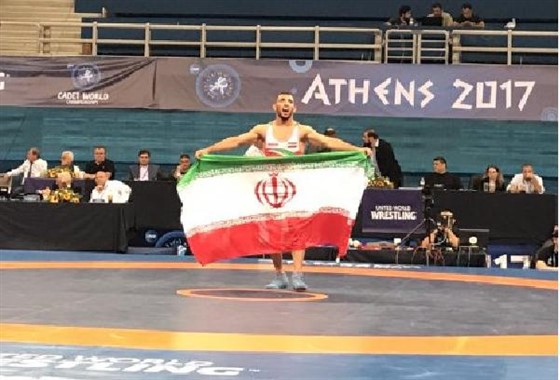 پایان کشتی فرنگی نوجوانان قهرمانی جهان / یونان :