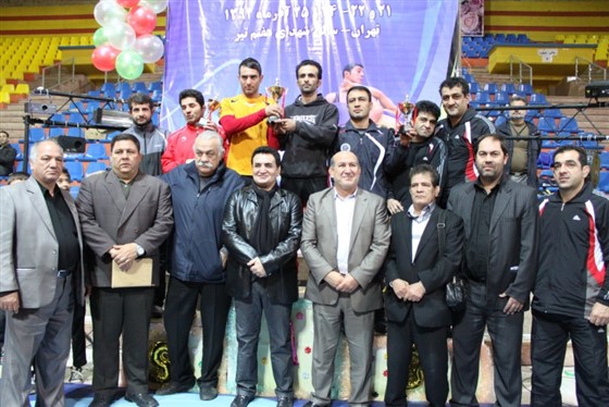 پایان کشتی فرنگی خردسالان قهرمانی کشور/تهران :