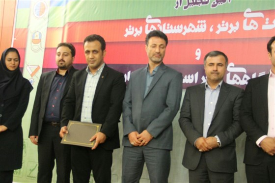 لحظاتی پیش و در آئین تجلیل از هیئتهای برتر سال 93 استان خوزستان :