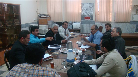 جلسه کمیته مربیان کشتی آزاد خوزستان :
