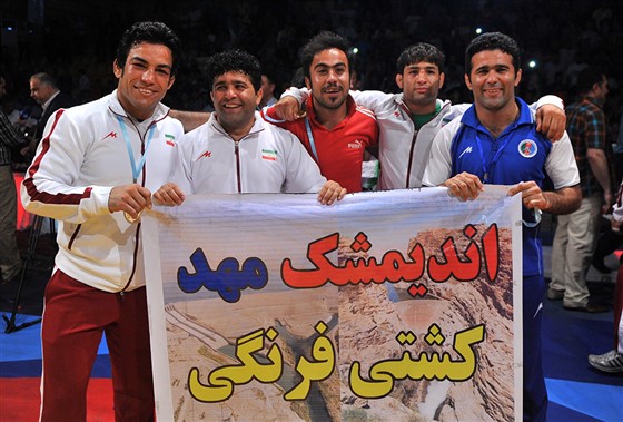 پایان کشتی فرنگی جام جهانی بزرگسالان / تهران :