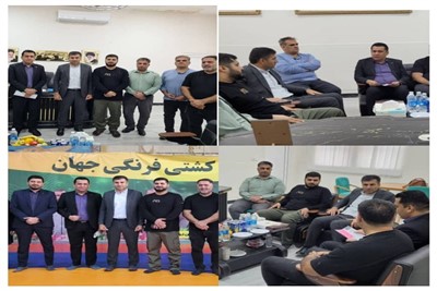 به منظور انعقاد تفاهم نامه بانک شهر مدیریت شعب استان و هیات کشتی خوزستان: