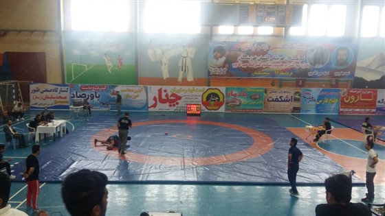رقابت های کشتی آزاد نونهالان قهرمانی باشگاههای خوزستان (( گرامیداشت شهید کشتی گیر نوجوان بهنام محمدی)) / مسجدسلیمان: