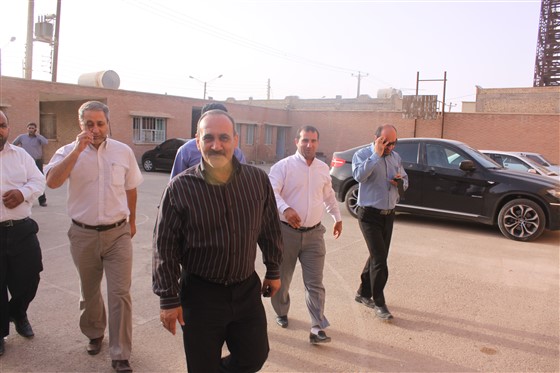 گزارش تصویری بازدید مدیر کل تربیت بدنی خوزستان از سالن کشتی خرمشهر: :